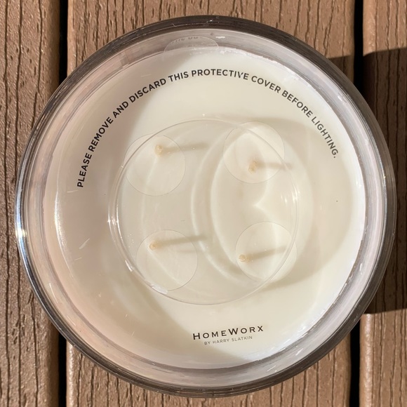 🆕APPLE BUTTER BRANDY CHRISTMAS MORNING HARRY SLATKIN HOMEWORX 4WICK 18oz CANDLE - Picture 2 of 5